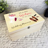 Wedding Shoes Memories Wedding Day Personalised Wooden Memory Keepsake Box