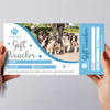 Dog Walking Pet Sitting Blue Any Details Perforated Business Gift Voucher