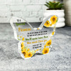 You Are My Sunshine Sunflower Gift For FiancÃ©e Butterfly Keepsake Plaque Present