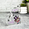 Funny Gift For Cat Lover Girl Who Loves Cats Keepsake Plaque Ornament Present