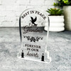 Great Grandma Black Rose Dove Memorial Gift Gravestone Keepsake Plaque