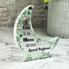 Love You To The Moon And Back Gift For Boyfriend Moon Ornament Keepsake Plaque