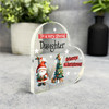 Gift For Special Daughter Christmas Alphabet Letter M Side Heart Keepsake Plaque
