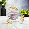 Gift For Great Granddaughter I Love You Pink Yellow Floral Heart Keepsake Plaque Gift For Great Granddaughter I Love You Pink Yellow Floral Heart Keepsake Plaque