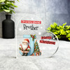 Gift For Special Brother Christmas Alphabet Letter J Side Heart Keepsake Plaque