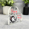 Hedgehog Music Enjoy The Little Things Positive Gift Side Heart Keepsake Plaque