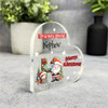 Gift For Special Nephew Christmas Alphabet Letter H Side Heart Keepsake Plaque