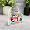 Gift For Girlfriend Christmas Penguin Couple Side Heart Keepsake Plaque Decor