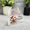 Gift For Brother Cute Boy Elf Christmas Side Heart Keepsake Plaque Decoration