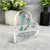 Floral Name Initial Letter D Meaning Gift Side Heart Keepsake Plaque Ornament