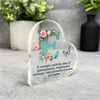 Floral Name Initial Letter E Meaning Gift Side Heart Keepsake Plaque Ornament
