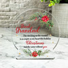 Great Grandad Remembrance Christmas Memorial Gift Snowglobe Keepsake Plaque
