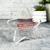 Missing You At Remembrance Christmas Memorial Gift Star Award Keepsake Plaque