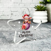 Gift For 1st Christmas Baby Reindeer Bauble Star Award Keepsake Plaque Decor