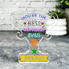 Gift For The Best Taxi Driver Ever Award Trophy Keepsake Plaque Ornament Present