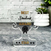 Gift For Best Student No 1 Rosette Trophy Keepsake Plaque Ornament Present