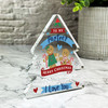 Gift For Partner Christmas Gingerbread I Love You Xmas Tree Keepsake Plaque