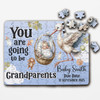 For Grandparents Baby Pregnancy Announcement Gift Stork Custom Jigsaw Puzzle For Grandparents Baby Pregnancy Announcement Gift Stork Custom Jigsaw Puzzle