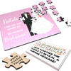 Will You Be My Bridesmaid At Wedding Gift Personalised Wooden Jigsaw Puzzle