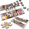 Photo Collage Gift For Nanny Custom Personalised Wooden Jigsaw Puzzle
