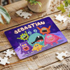 Fun Bright Monsters Gift For Kids Children Personalised Wooden Jigsaw Puzzle