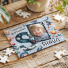 Kids Birthday Gift Boy Space Letter S Photo Personalised Wooden Jigsaw Puzzle