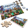 Roblox Gaming Kids Children's Gift Custom Personalised Wooden Jigsaw Puzzle