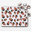 Kim Kardashian Meme Crying Funny Gift White Background Custom Wood Jigsaw Puzzle
