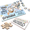 For Grandad Baby Pregnancy Announcement Gift Stork Custom Wood Jigsaw Puzzle For Grandad Baby Pregnancy Announcement Gift Stork Custom Wood Jigsaw Puzzle
