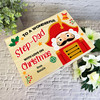 Wooden Personalised Christmas Hamper Gift Box For Step-Dad Light Skin Nutcracker