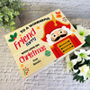 Wooden Personalised Christmas Hamper Gift Box For Friend Light Skin Nutcracker