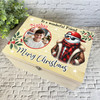 Friend Snowman Wooden Personalised Photo Children's Christmas Hamper Gift Box