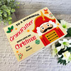Wood Personalised Christmas Hamper Gift Box Grandfather Light Skin Nutcracker