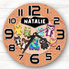 Fugglers Personalised Gift For Kid's Bedroom Clock