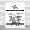 Teddy Swims - Concert Setlist Poster Print Canvas - OVO Arena Wembley, London, England - 6th March 2025