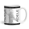 Adele Concert Setlist Gig Mug - Adele at The Colosseum - Caesars Palace, Las Vegas, NV, USA - February 17th 2023