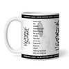 Kendrick Lamar Concert Setlist Gig Mug - AO Arena, Manchester, England - 16th November 2022 Kendrick Lamar Concert Setlist Gig Mug - AO Arena, Manchester, England - 16th November 2022