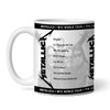 Metallica Concert Setlist Gig Mug - PGE Narodowy, Warsaw, Poland - July 7th 2024