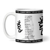 P!nk Concert Setlist Gig Mug - Heinz von Heiden Arena, Hanover, Germany - July 12th 2023