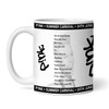P!nk Concert Setlist Gig Mug - Hyde Park, London, England - June 24th 2023