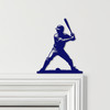 Door Topper Baseball Player Stance Various Colours Top Of Door Decorative Sign