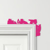 Door Topper Construction Diggers Kids Room Decor Various Colours Decorative Sign