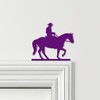 Door Topper Cowboy Riding Horse Various Colours Top Of Door Frame Decor Sign