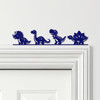 Door Topper Cute Dinosaurs Kids Room Decor Various Colours Frame Decor Sign