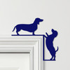 Door Topper Dachshund Dogs Various Colours Top Of Door Frame Decorative Sign