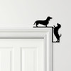 Door Topper Dachshund Dogs Various Colours Top Of Door Frame Decorative Sign