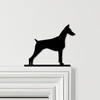 Door Topper Doberman Dog Tll Various Colours Top Of Door Frame Decorative Sign