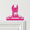 Door Topper Dog Doberman Various Colours Top Of Door Frame Decorative Sign