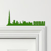 Door Topper Dubai Skyline Various Colours Top Of Door Frame Decorative Sign