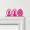 Door Topper Easter Decor Egg Design Various Colours Top Of Door Decorative Sign